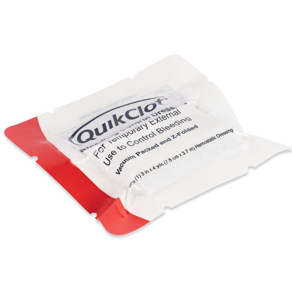 QuikClot Z-Fold Dressing (3in x 4yd)